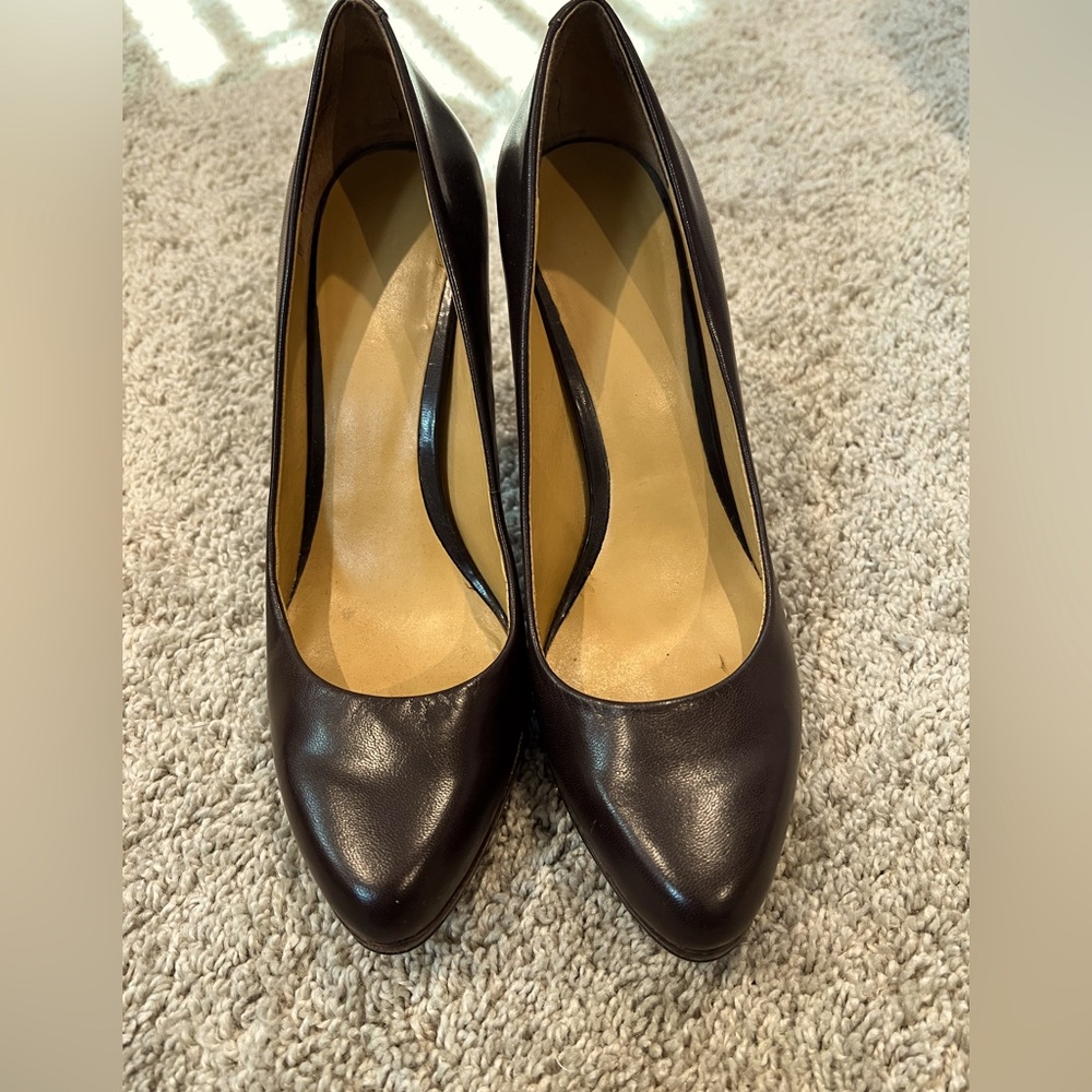 Brown Nine West Pumps size 8